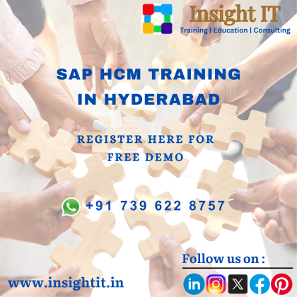 Enroll your SAP HCM free demo at Insight IT Training in Hyderabad